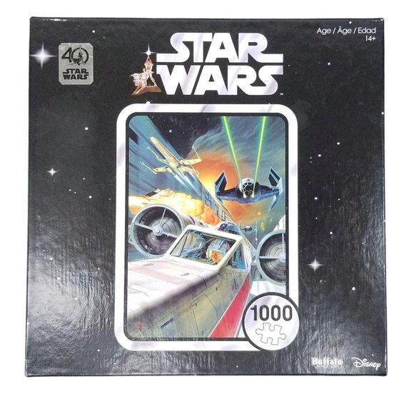 Star Wars 1000 Pc Jigsaw Puzzle Luke X-Wing - Picture 1 of 8